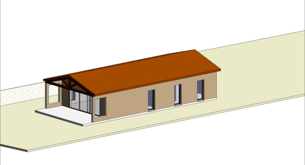 Maison — Chemin d'Empiroulet — Saint-Cézert, LPM Architecture
