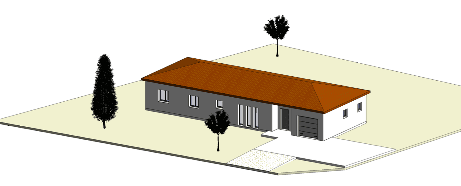 Maison — Parcelle 238 — Saint-Cézert, LPM Architecture