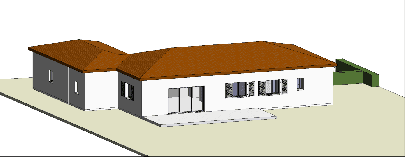 Villa Bouillac — Vue Ouest