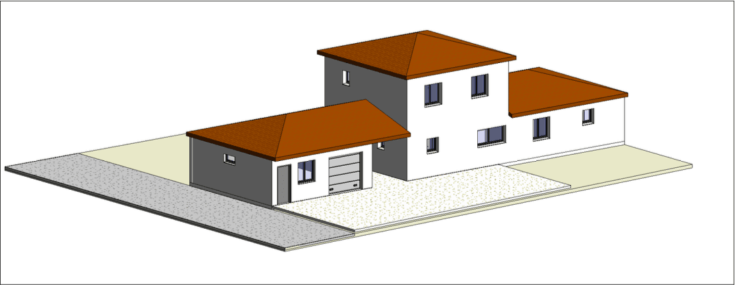 Villa Fronton — Vue Est