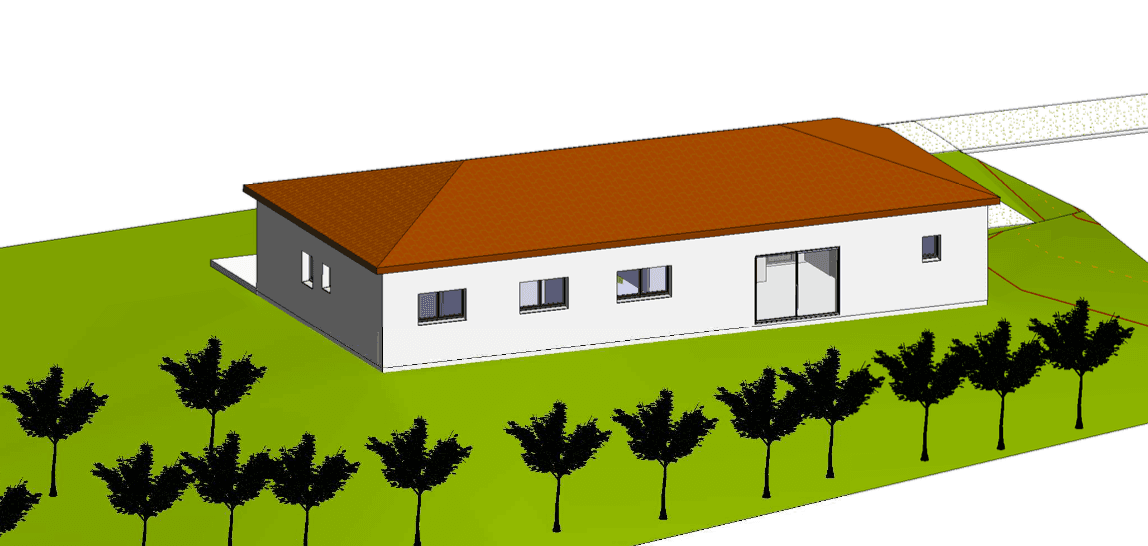 Villa Lévignac — Vue Nord